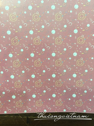 NJ-88-023-04 Giấy scrapbook bể cá